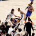 Victor Wembanyama's errant pass and foul cost the Spurs in their NBA Finals Game 2 loss to the Knicks.