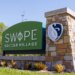 Sign for Swope Soccer Village.