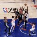 OG Anunoby converts on a game-winning tip shot with 1.2 seconds left in the Knicks' historic 107-106 comeback win over the Spurs in Game 4 of the NBA Finals at the Garden.
