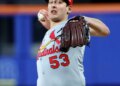 Andre Pallante #53 of the St. Louis Cardinals.
