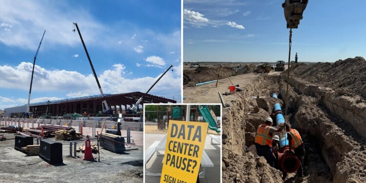 Plans for huge 'man camp' for thousands of data center construction workers enrage Wyoming locals