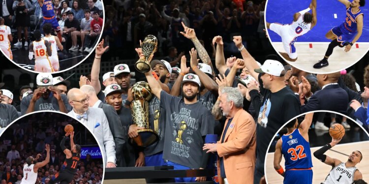 Relive the challenging path the Knicks conquered en route to first championship in 53 years