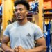 New York Giants defensive back Sam Beal speaking to the press.