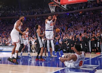 New York Knicks vs. San Antonio Spurs at Madison Square Garden.