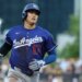 Shohei Ohtani of the Los Angeles Dodgers at bat against the Pittsburgh Pirates.