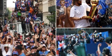 Sights, sounds and feelings of being at 2026 Knicks parade