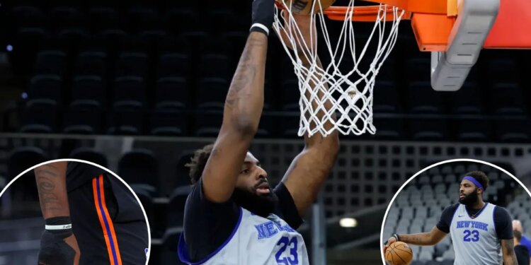 So much still hangs on Knicks' Mitchell Robinson unknown in NBA Finals