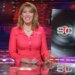Linda Cohn standing at an anchor desk in front of a SportsCenter logo.