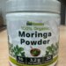 TNVitamins 100% Organic Moringa Powder product packaging.