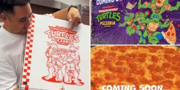 TMNT pizzeria opening on Santa Monica's Third Street Promenade