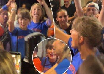 Taylor Swift has raucous MSG celebration after Knicks' stunning Game 4 win: 'What is life?'
