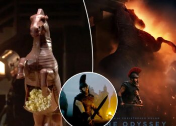 'The Odyssey' Trojan Horse Popcorn Bucket sparks hilarious fan comments
