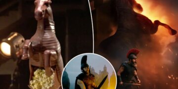 'The Odyssey' Trojan Horse Popcorn Bucket sparks hilarious fan comments