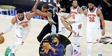 The work has never stopped for Knicks' Karl-Anthony Towns