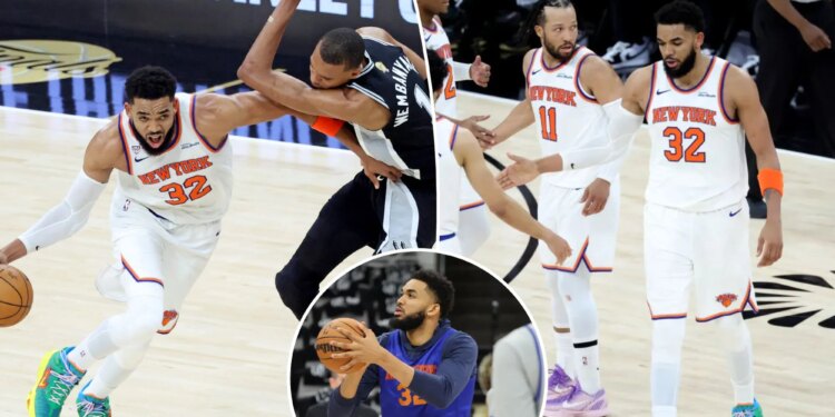 The work has never stopped for Knicks' Karl-Anthony Towns