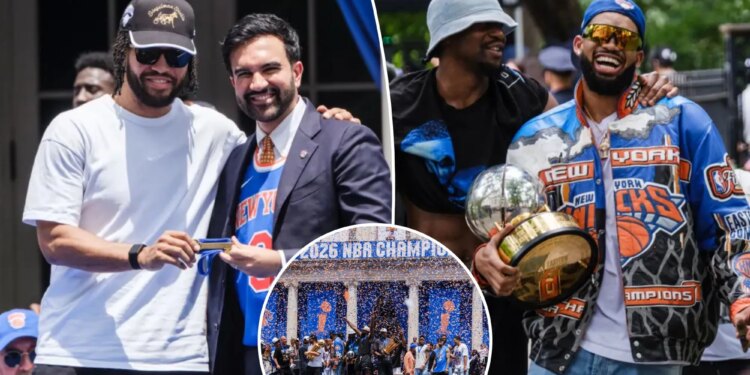 This Knicks parade moment exactly what team, city deserved