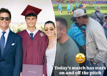Tom Brady reunites with Bridget Moynahan for son's graduation before World Cup appearance