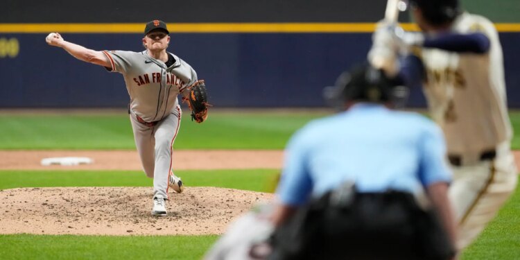 Tony Vitello wasn't going to let Giants' Logan Webb finish no-hitter