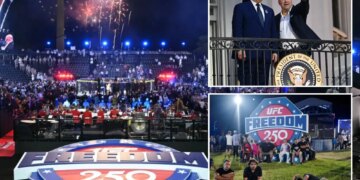 UFC hit a home run with Freedom 250 spectacle