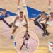 Victor Wembanyama lunges at OG Anunoby's leg in NBA Finals Game 4