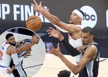 Victor Wembanyama sleep walks through his long-awaited NBA Finals moment