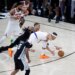 Josh Hart steals the ball from Victor Wembanyama in the fourth quarter of NBA Finals Game 1 on June 3, 2026.