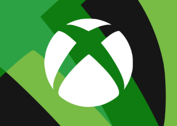 Vector collage of the Xbox logo.