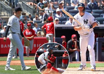 Yankees bats no-show, Will Warren flops in sloppy loss to Reds
