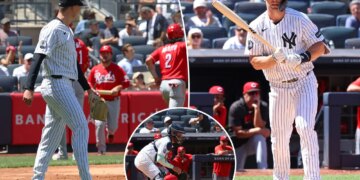 Yankees bats no-show, Will Warren flops in sloppy loss to Reds