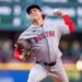 Jun 20, 2026; Seattle, Washington, USA; Boston Red Sox starter Connelly Early (71) delivers a pitch during the first inning against the Seattle Mariners at T-Mobile Park. Mandatory Credit: Stephen Brashear-Imagn Images