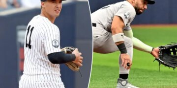 Anthony Volpe's time in field is dipping for Yankees