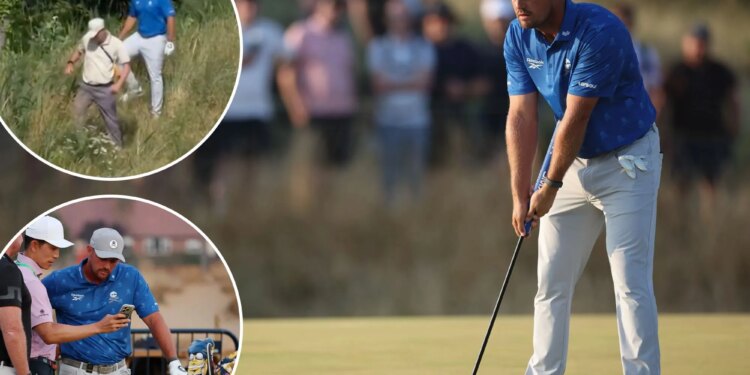 Bryson DeChambeau only has one choice after childish British Open outbursts