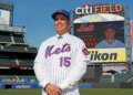 Carlos Beltran after being hired as Mets manager in 2019.
