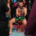 Conor McGregor tore his ACL and meniscus at UFC 329 event at T-Mobile Arena on July 11, 2026 in Las Vegas.