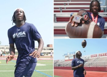 Deer Park's Christian Myrick cementing flag football star status