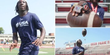 Deer Park's Christian Myrick cementing flag football star status