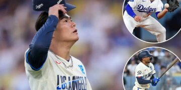 Dodgers ripped by Diamondbacks as Yoshinobu Yamamoto struggles
