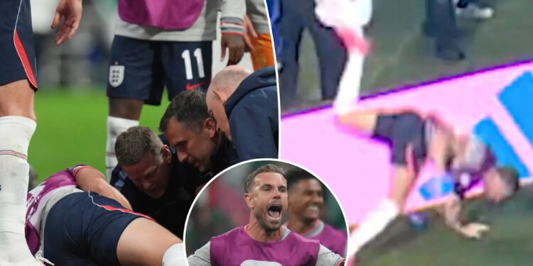 England's Jordan Henderson out of World Cup after 'Wonderwall' injury