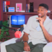 Giannis Antetokounmpo being interviewed on "ANESTEA THE PODCAST" as part of a campaign powered by tanea.gr.