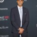 Shams Charania standing at the TIME 100 Sports Gala.