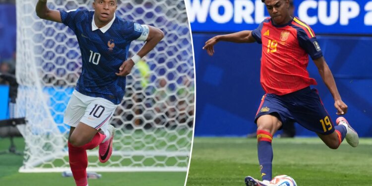 How to watch France vs. Spain World Cup 2026 semifinal for free