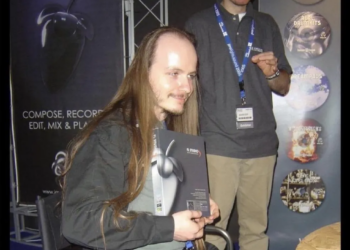 A social media post (mostly like Twitter) with a picture of Didier Dambrin (AKA Gol) with the caption “This guy created FL Studio.”