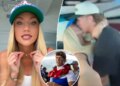 Jaxson Dart's girlfriend surprises him after four days apart: 'Honeymoon phase forever'
