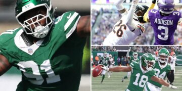 Jets top 25 players countdown: How high for Mason Taylor, Braelon Allen?