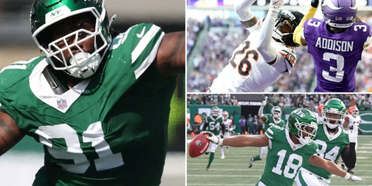 Jets top 25 players countdown: How high for Mason Taylor, Braelon Allen?