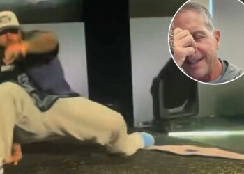John Harbaugh has snarky reaction to Cam Skattebo's failed backflip in Giants running back's latest drama