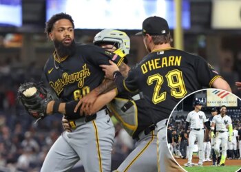 Jose Caballero, Dennis Santana spark Yankees-Pirates scuffle