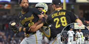 Jose Caballero, Dennis Santana spark Yankees-Pirates scuffle