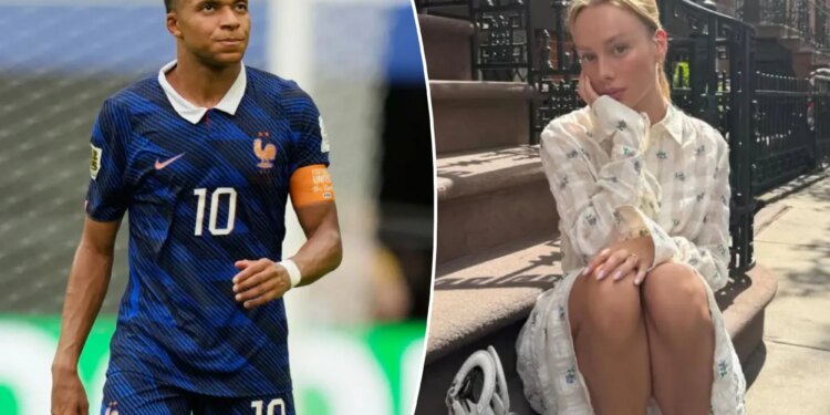 Kylian Mbappe's girlfriend goes wild as Spain wins World Cup