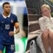 Kylian Mbappe's girlfriend goes wild as Spain wins World Cup